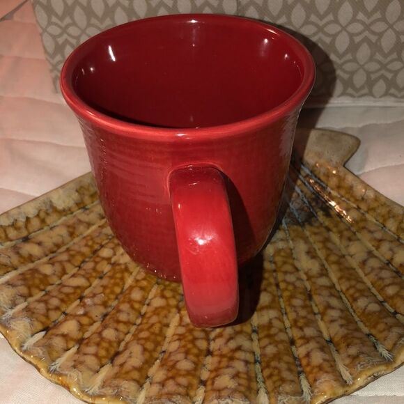 Bistro Brights Candy Apple Red Roomy Mug - Picture 4 of 6
